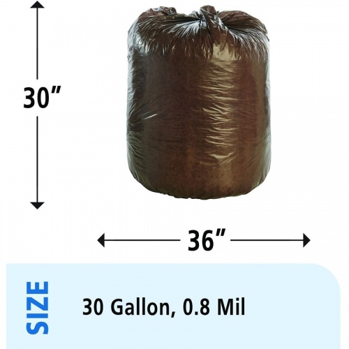 Stout by Envision by Envision by Envision Stout by Envision by Envision Controlled Life-Cycle Plastic Trash Bags (G3036B80)