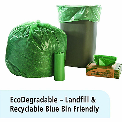Stout by Envision by Envision by Envision Stout by Envision by Envision Controlled Life-Cycle Plastic Trash Bags (STOG3340E11)
