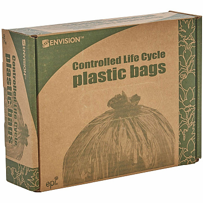 Stout by Envision by Envision by Envision Stout by Envision by Envision Controlled Life-Cycle Plastic Trash Bags (STOG3340E11)