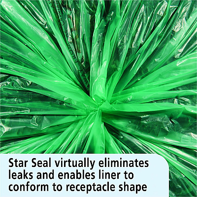 Stout by Envision by Envision by Envision Stout by Envision by Envision Controlled Life-Cycle Plastic Trash Bags (STOG3340E11)