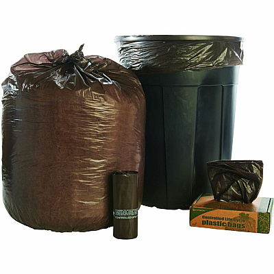 Stout by Envision by Envision by Envision Stout by Envision by Envision Controlled Life-Cycle Plastic Trash Bags (STOG3344B11)
