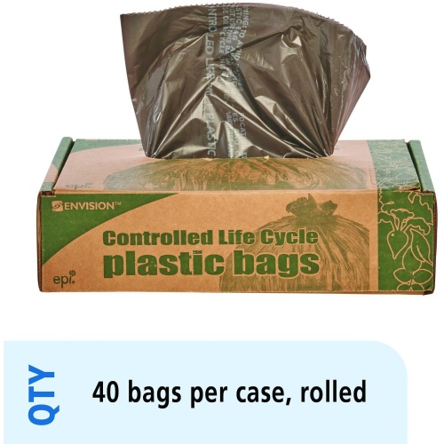 Stout by Envision by Envision by Envision Stout by Envision by Envision Controlled Life-Cycle Plastic Trash Bags (G3344B11)