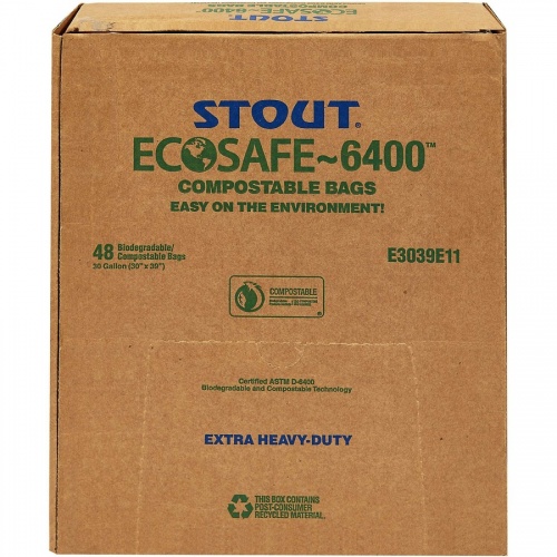Stout by Envision by Envision by Envision Stout by Envision by Envision EcoSafe Trash Bags (E3039E11)