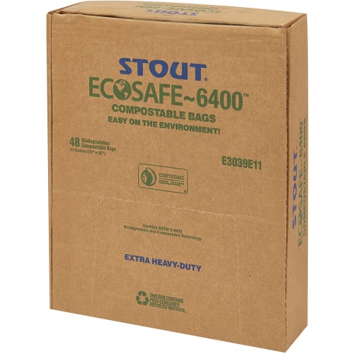 Stout by Envision by Envision by Envision Stout by Envision by Envision EcoSafe Trash Bags (E3039E11)