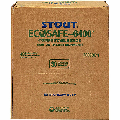 Stout by Envision by Envision by Envision Stout by Envision by Envision EcoSafe Trash Bags (STOE4860E85)
