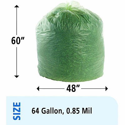 Stout by Envision by Envision by Envision Stout by Envision by Envision EcoSafe Trash Bags (STOE4860E85)