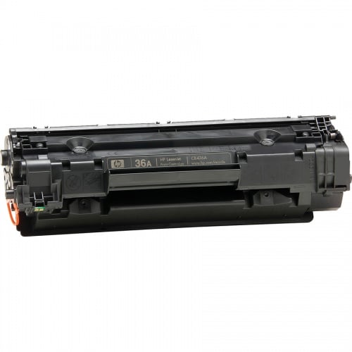 HP 36A (CB436A) Original Standard Yield Laser Toner Cartridge - Single Pack - Black - 1 Each