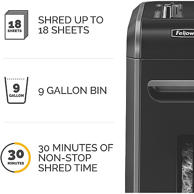 Fellowes Powershred 99Ci 100% Jam Proof Cross-Cut Shredder (3229901)