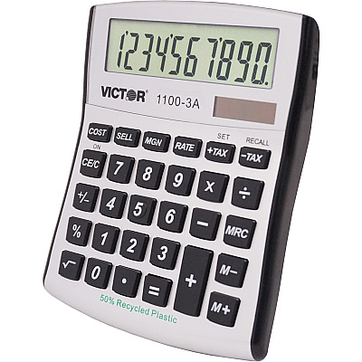Victor 11003A Mini Desktop Calculator