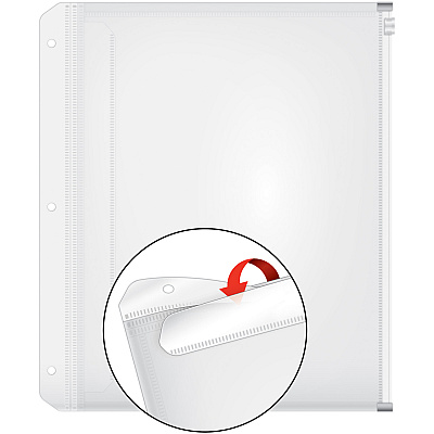 Cardinal Expanding Zipper Binder Pockets (CRD14201)