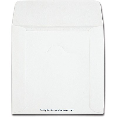 Quality Park Tech-No-Tear CD/DVD Sleeves (QUA77203)