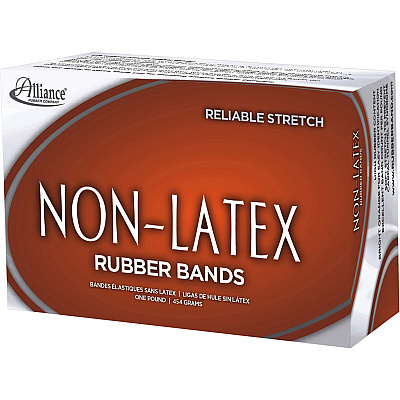 Alliance Rubber 37646 Non-Latex Rubber Bands - Size #64