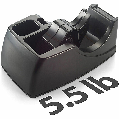 Officemate Heavy-Duty 2-in-1 Tape Dispenser, Recycled (OIC96690)