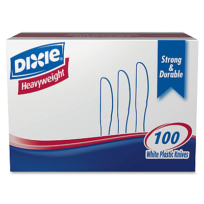 Dixie Heavyweight Disposable Knives Grab-N-Go by GP Pro (DXEKH207)