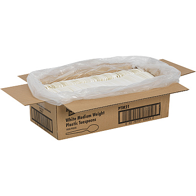 Dixie Medium-weight Disposable Teaspoons by GP Pro (DXEPTM21)