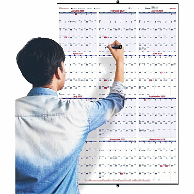 Rediform Heavyweight Yearly Wall Calendar (REDC172212)