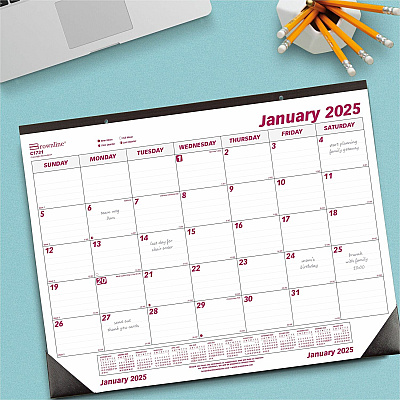 Brownline Professional Monthly Desk/Wall Calendar (C1731)