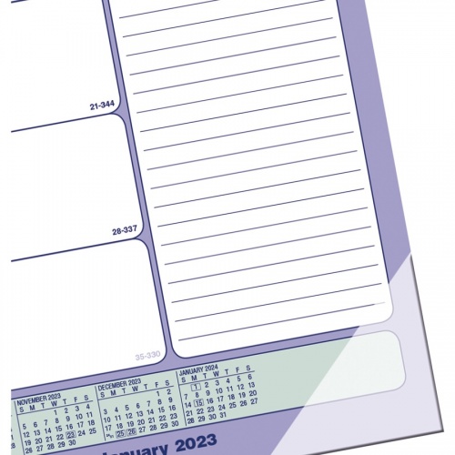 Brownline Monthly Compact Desk Pad/Wall Calendar (C181700)