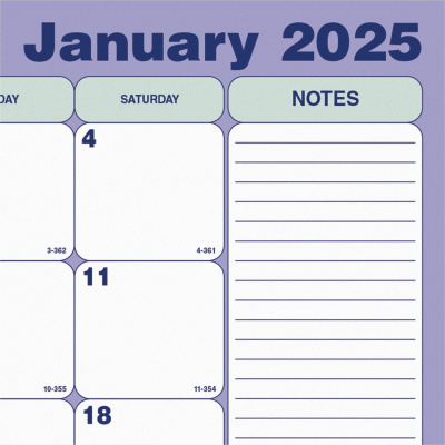 Blueline Monthly Desk Pad/Wall Calendar, 21-1/4" x 16" , English (REDC181731)