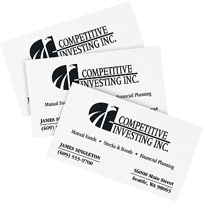 Avery Clean Edge Business Cards, White Textured, 200 (08873)