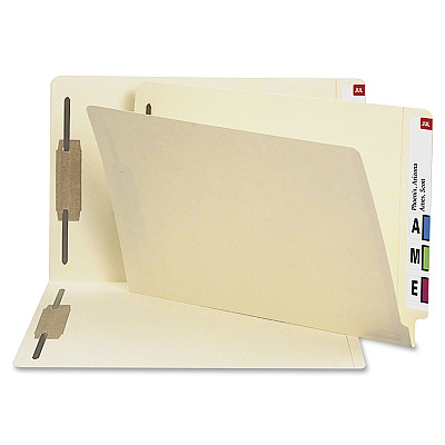 Smead Shelf-Master Straight Tab Cut Legal Recycled Fastener Folder (SMD37215)