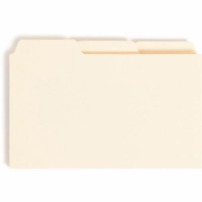 Smead Card Guides with Blank Tab (SMD55030)