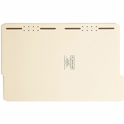 Smead 1/3 Tab Cut Letter Recycled Fastener Folder (SMD14538)