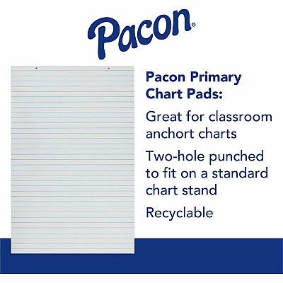 Pacon Ruled Chart Pad (PAC3052)