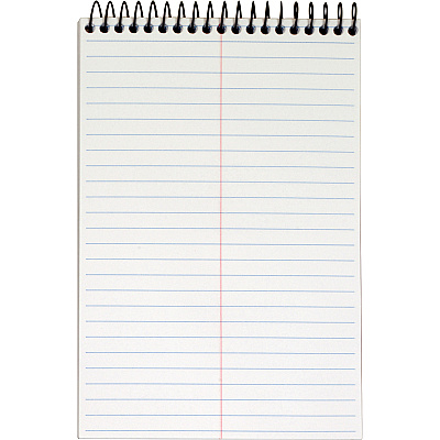 TOPS Docket Gold Spiral Steno Book (TOP99708)