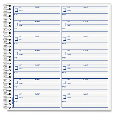 TOPS Voice Message Log Book (TOP44165)
