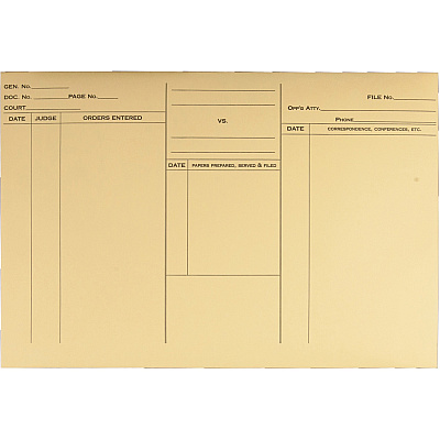 Quality Park Attorney's File Style Fold Flap Envelope (QUA89701)