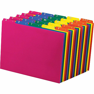Pendaflex Top Tab Assorted A-Z File Guides (PFX40142)