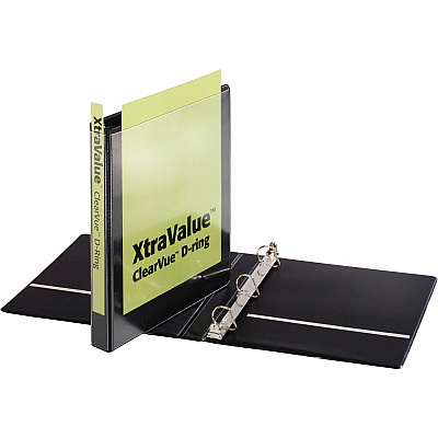 Cardinal Performer ClearVue Slant-D Ring Binder (CRD17201)