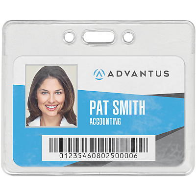 Advantus Proximity Card Horizontal Badge Holder (AVT75450)
