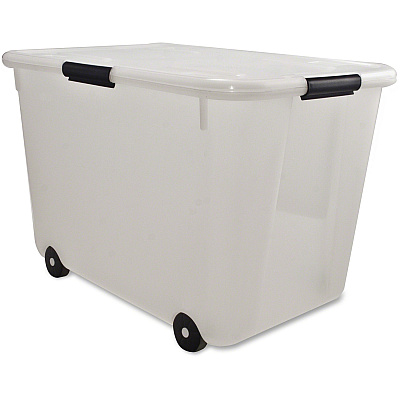 Advantus 15-gallon Rolling Storage Tub (AVT34009)
