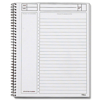 Tops 63827 Journal Entry Notetaking Planner Pad