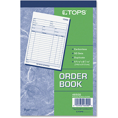 TOPS 2-part Carbonless Sales Order Book (TOP46500)