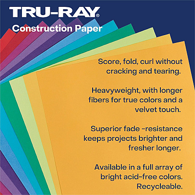 Tru-Ray Heavyweight Construction Paper (PAC103026)