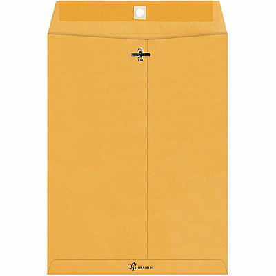Quality Park 20% Recycled Clasp Envelopes with Deeply Gummed Flaps (QUA38190)