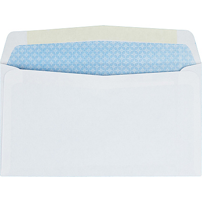 Quality Park No. 6-3/4 Security Tinted Envelopes with Gummed Closure (QUA10412)