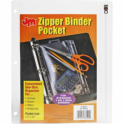 Oxford Zipper Binder Pockets (OXF68504)