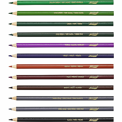 Prang Thick Core Colored Pencils (DIX22360)