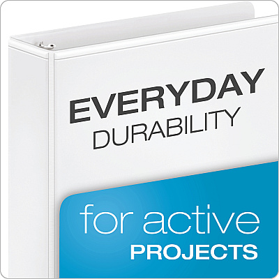 Cardinal Performer ClearVue Slant-D Ring Binder (CRD17810)