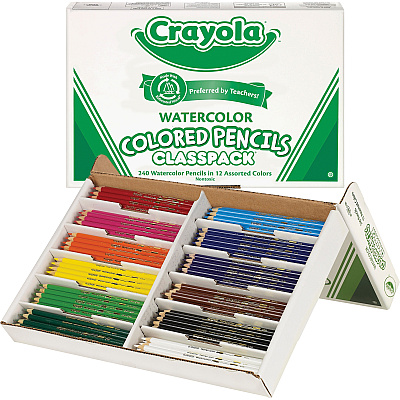 Crayola Classpack Watercolor Pencil Set (CYO684240)