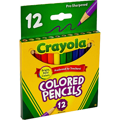 Crayola 12 Color Colored Pencils (CYO684112)