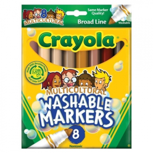 Crayola Multicultural Washable Markers (587801)