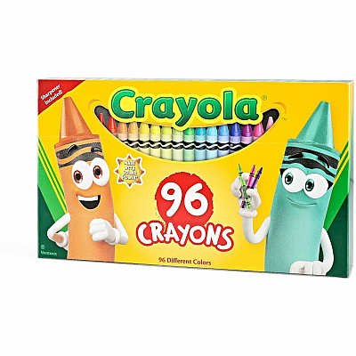 Crayola Built-in Sharpener 96 Count Crayons (CYO520096)