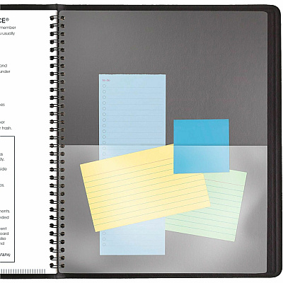 AT-A-GLANCE Monthly Planner, 11 x 9, Black Cover, 15-Month: Jan 2026 to Mar 2027 (7026005)
