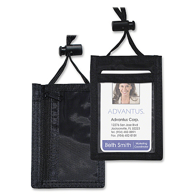 Advantus Vertical ID/Convention Neck Pouch (AVT75453)