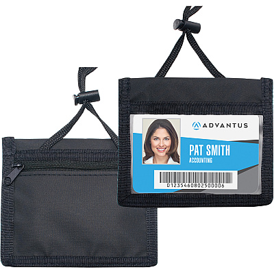 Advantus Horizontal ID/Convention Neck Pouch (AVT75452)